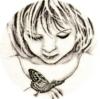 Девочка с бабочкой: оригинал