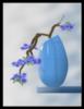 Схема вышивки «Голубая ваза»