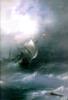 Схема вышивки «Буря в Ледовитом океане Айвазов»