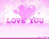 Схема вышивки «Love you»