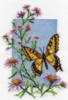Схема вышивки «Бабочка махаон»