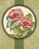 Схема вышивки «Бабочка у розы»