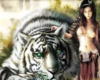 Девушка и тигр: оригинал