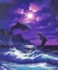 Дельфины в ночи: оригинал