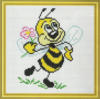 Схема вышивки «Весёлая пчёлка»