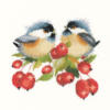 Схема вышивки «Птички и ягоды»