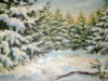 Зима (Картина М. Данилиной): оригинал