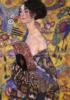 Схема вышивки «G. Klimt - Frau mit Faecher»