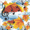 Схема вышивки «Осенняя мелодия»