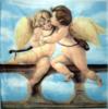 Схема вышивки «Целующиеся ангелы»