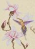 Схема вышивки «"Птица и цветок"»