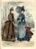 Схема вышивки «Дамы 1886 год»