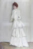 Схема вышивки «Мадам Эллё в белом платье»