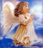 Схема вышивки «Ангелочек в небесах»
