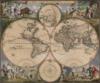 Схема вышивки «Старинная карта мира»