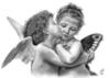 Схема вышивки «Поцелуй ангелов»