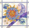 Схема вышивки «Солнце и Луна»