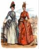 Схема вышивки «Две дамы в шляпках»