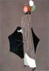 Схема вышивки «Дама с зонтом»
