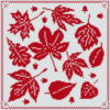 Схема вышивки «Подушка "Осень"»