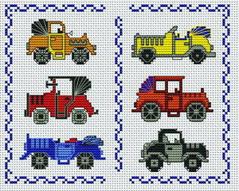 Схема вышивки авто Схема вышивки авто