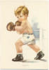 Схема вышивки «Мальчик-боксер»