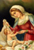Схема вышивки «Младенец иисус»