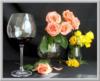 Схема вышивки «Цветы и вино»