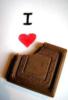 Схема вышивки «Я люблю шоколад»