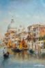 Схема вышивки «Венеция 11 (живопись)»