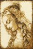 Схема вышивки «Девушка эпохи Возрождения»