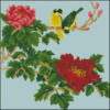 Схема вышивки «Птички в цветах»