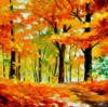 Осень в лесу: оригинал