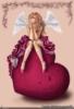 Схема вышивки «Ангел на сердце»