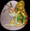 Схема вышивки «Art Nouveau - Butterfly»