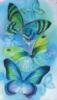 Схема вышивки «Триптих "Бабочки"»