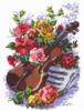 Схема вышивки «Музыка цветов»