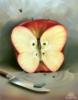 Схема вышивки «И вот такое яблоко»