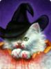 Схема вышивки «Я котище - вампирище!!!»