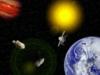 Схема вышивки «Покорители космоса»
