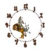 Схема вышивки «Часы мадагаскар»