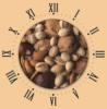 Схема вышивки «Часы орехи»
