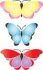 Схема вышивки «Бабочки 1»