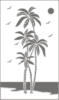 Схема вышивки «Пальмы»