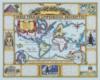 Схема вышивки «Античная карта мира»