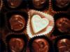 Схема вышивки «Сердце в шоколаде»