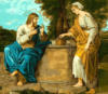 Схема вышивки «Иисус и самаритянка»