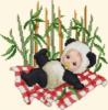 Схема вышивки «Детка-малыш панда»