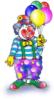Схема вышивки «Очаровательный клоун»