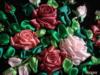 Схема вышивки «Розы из лент»
